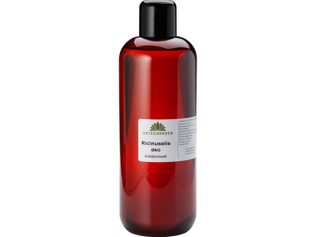 Ricinus olie økologisk - 500 ml