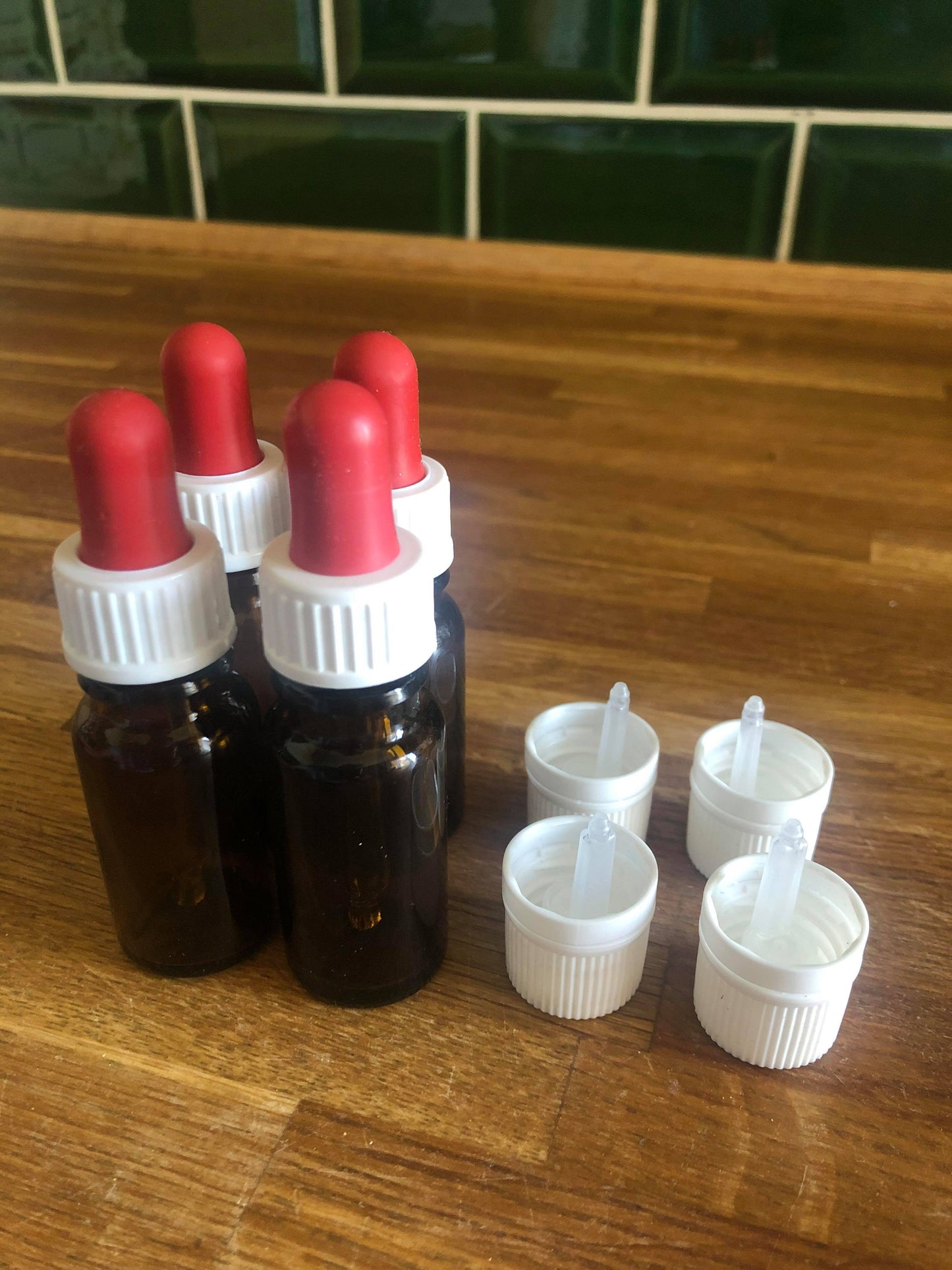 Glasflaske mellemstor - 50 ml