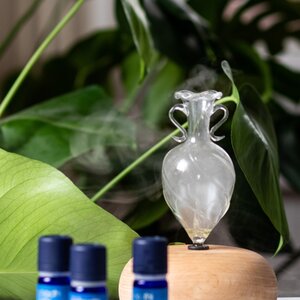 Glashoved til diffuser - aromaterapi
